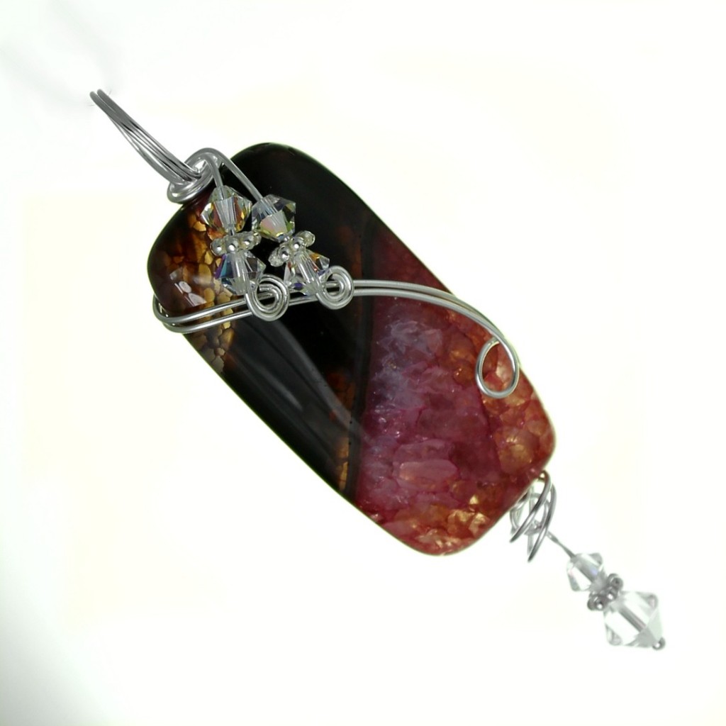 Raspberry Explosion Pendant | Welcome to Shugie’s online shop...